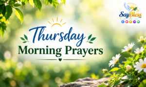Thursday morning prayers for peace, strength, and blessings