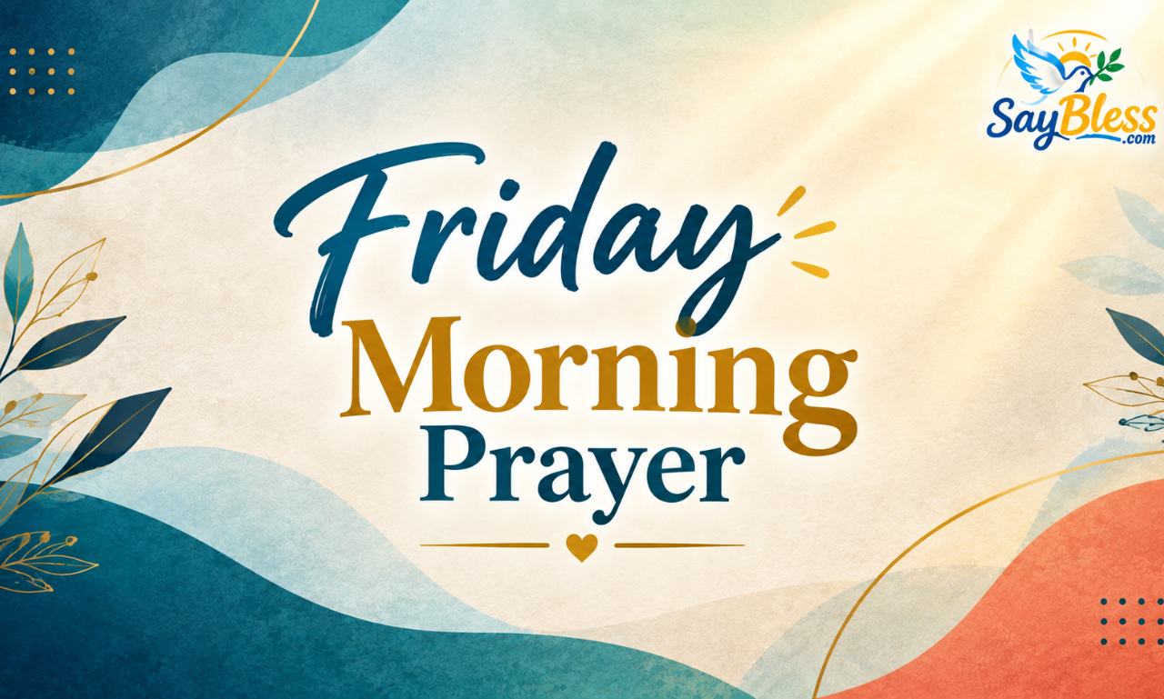 Friday Morning Prayer: 70 Inspiring Words for a Peaceful Day