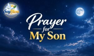 prayer for my son